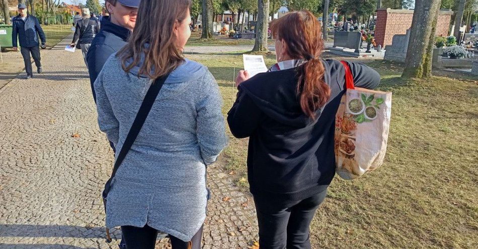 zdjęcie: Bezpieczne Wszystkich Świętych: porady na czas odwiedzin cmentarzy / fot. KPP Międzychód