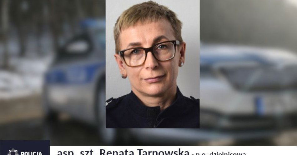 zdjęcie: Dzielnicowa z Oksywia kandyduje w SuperDzielnicowy2026 / fot. KMP w Gdyni
