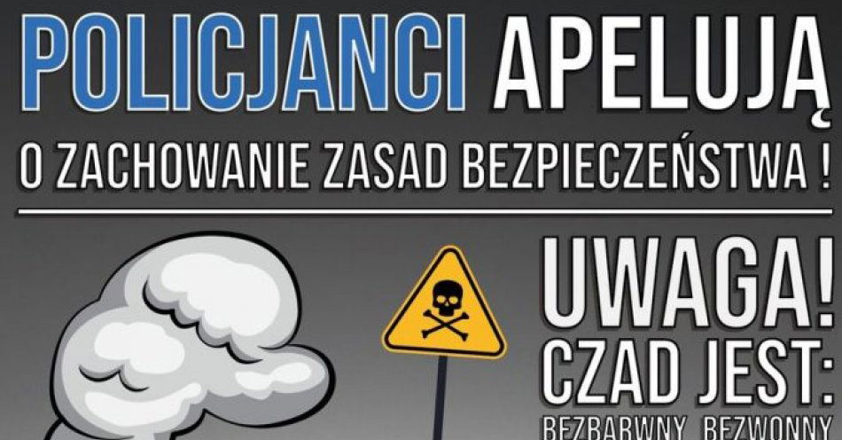 zdjęcie: Czad - cichy zabójca / fot. KPP w Kłodzku