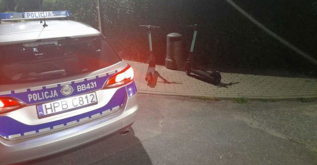 Droga przejażdżka hulajnogą