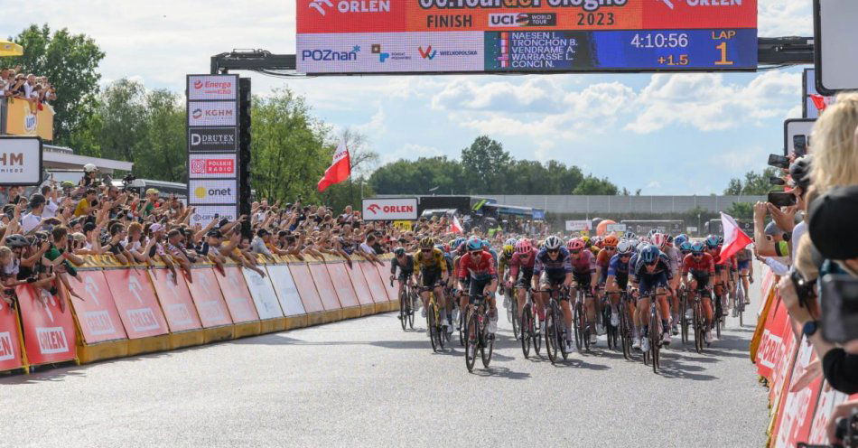 zdjęcie: Tour de Pologne - Merlier zwyciężył w Poznaniu, kraksy w końcówce / fot. PAP