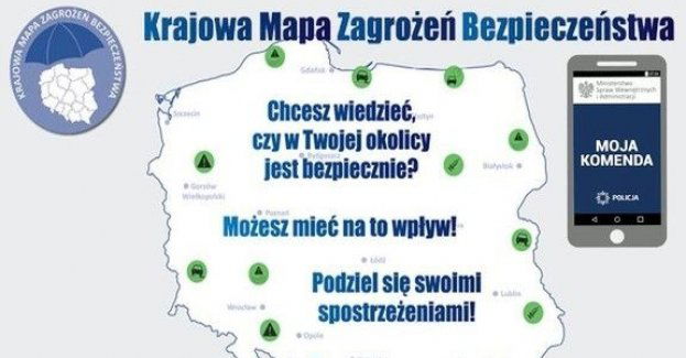Styczeń na Krajowej Mapie Zagrożeń Bezpieczeństwa