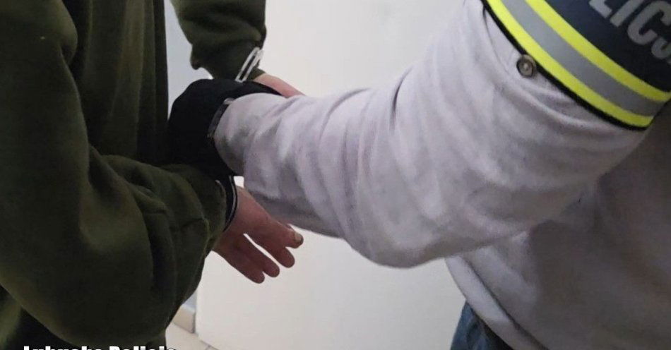 zdjęcie: Mężczyzna podpalił dom po groźbach. Trafił do aresztu / fot. KPP Żary