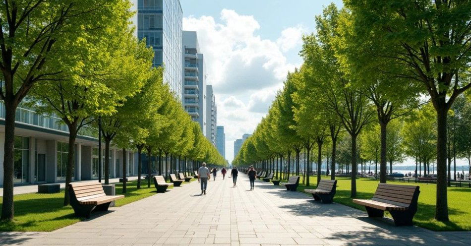 zdjęcie: Gdańsk z rekordowym programem inwestycyjnym. 1,47 mld zł w 2026 roku / Nowoczesne miasto Gdańsk /TMAI