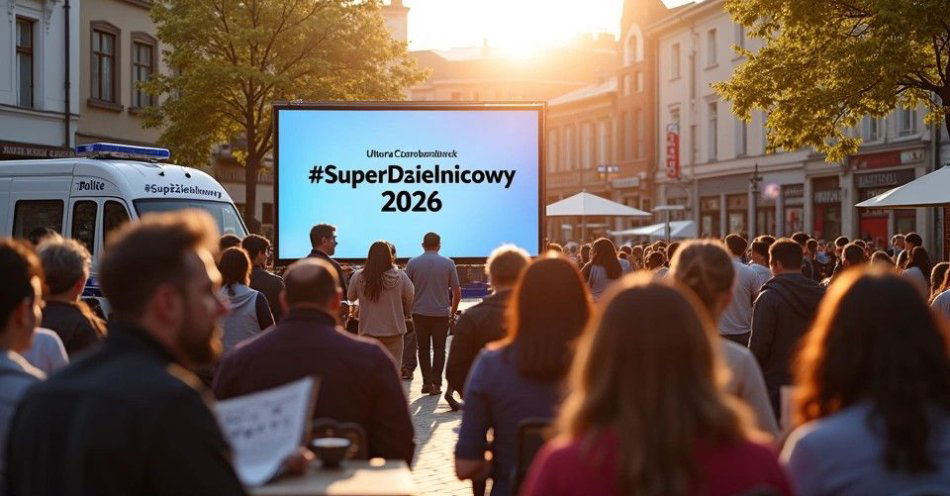zdjęcie: Głosuj na mł. asp. Pawła Głoda w plebiscycie SuperDzielnicowy / TM/ przykładowa ilustracja