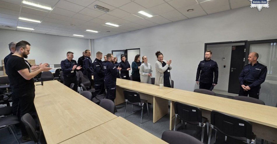 zdjęcie: Nowy zastępca naczelnika Wydziału Prewencji w Bielsku-Białej / fot. KMP w Bielsku-Białej