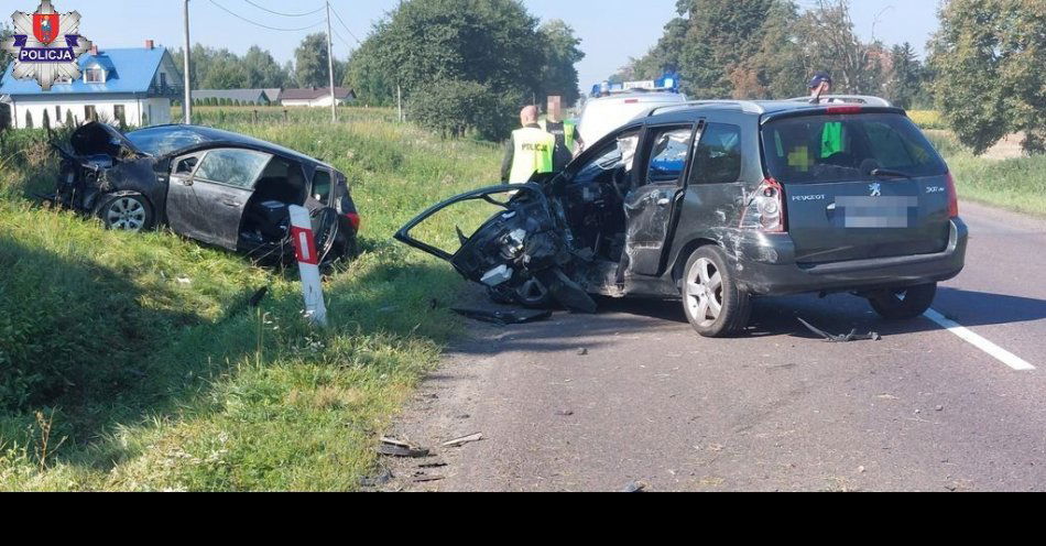 zdjęcie: Nieprawidłowe wyprzedzanie przyczyną wypadku / fot. KMP Zamość