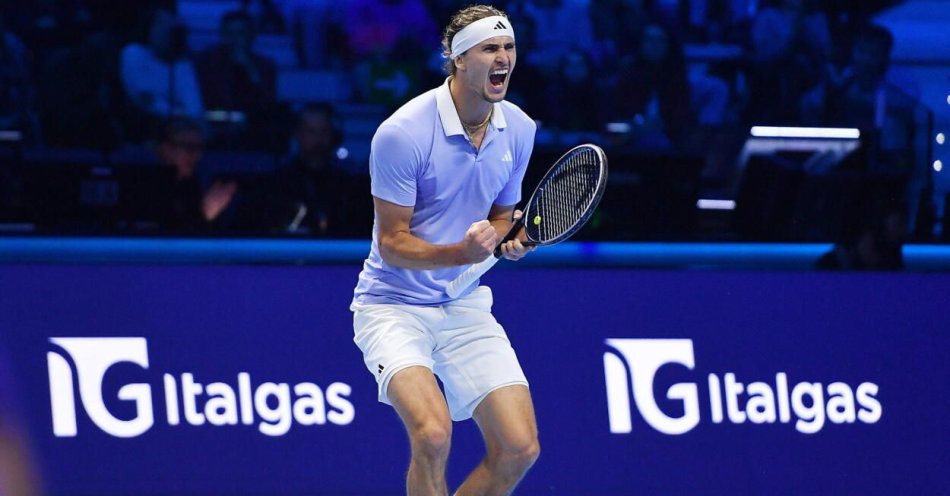 zdjęcie: ATP Finals - Alexander Zverev niepokonany w fazie grupowej / fot. PAP