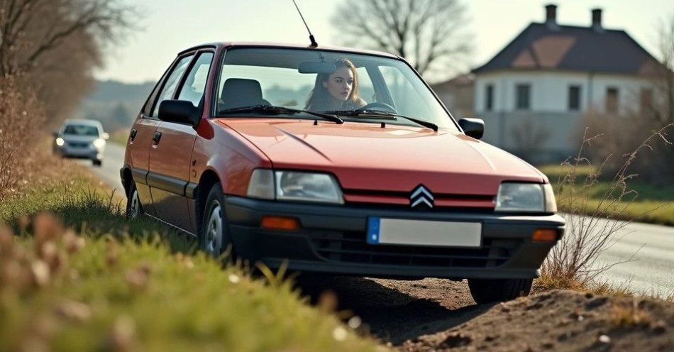 zdjęcie: Młoda kierująca straciła panowanie nad Citroenem i wjechała do rowu / TM/ przykładowa ilustracja