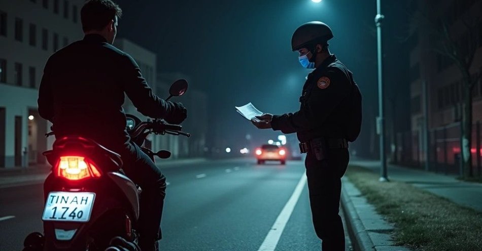 zdjęcie: Motocyklista z zakazem i promilami próbował przekupić policję / TM/ przykładowa ilustracja