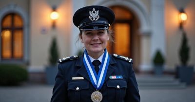 Podinspektor Bożena Szymańska wyróżniona w Lublinie