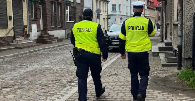 Patrole piesze na terenie miasta Białogard