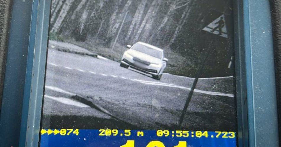 zdjęcie: Sokólscy kierowcy stracili prawa jazdy za przekroczenie prędkości / fot. KPP Sokółka