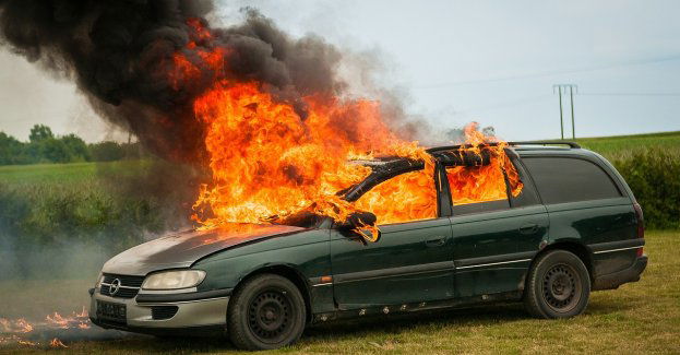 W wybuchu paliwa w samochodzie zginął 39-letni mężczyzna