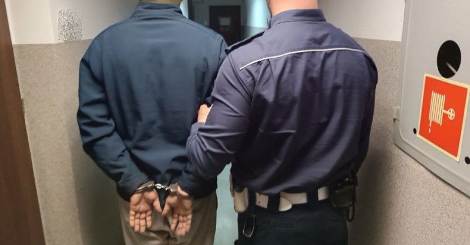 zdjęcie: Poszukiwany i bez prawa jazdy zatrzymany po kolizji w Miliczu / fot. KPP w Miliczu