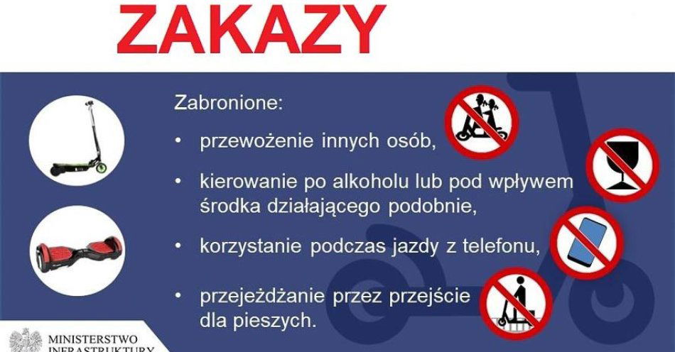 zdjęcie: Nietrzeźwi na hulajnogach / fot. KMP Zamość