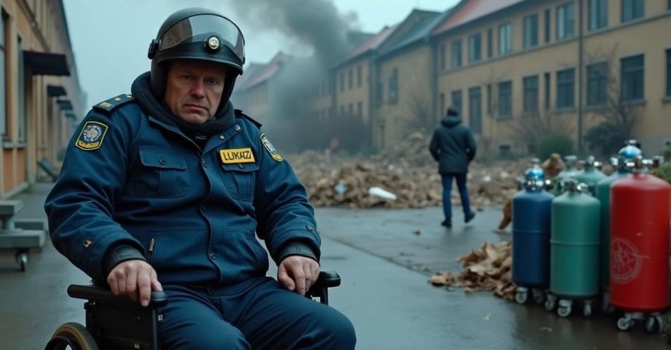 zdjęcie: Policjant, który uratował 17 osób, potrzebuje pomocy / TM/ przykładowa ilustracja