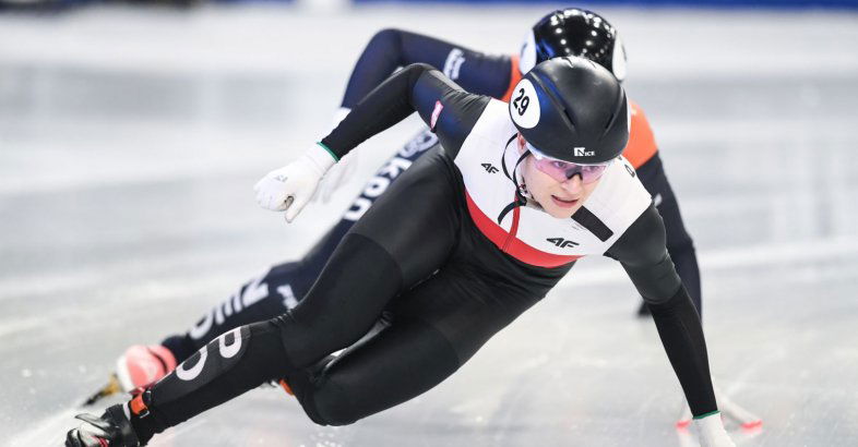 zdjęcie: Natalia Maliszewska zdobyła brązowy medal Mistrzostw Europy w short tracku / fot. nadesłane