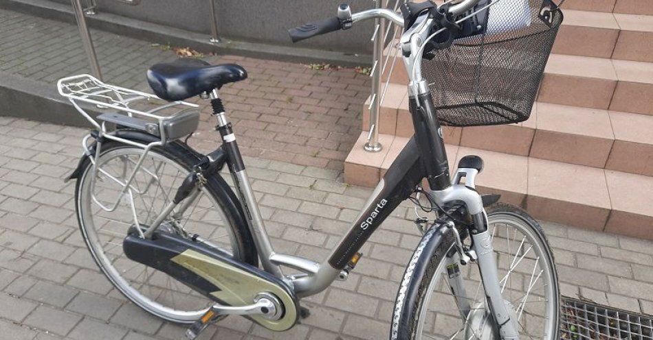 zdjęcie: Znaleziono rower elektryczny / fot. KPP w Działdowie