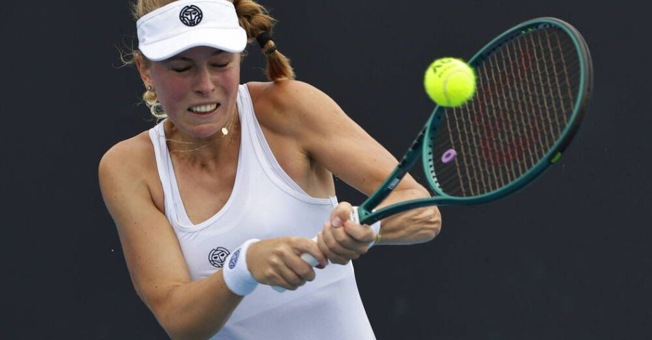 zdjęcie: Magdalena Fręch awansowała do trzeciej rundy Australian Open / fot. PAP