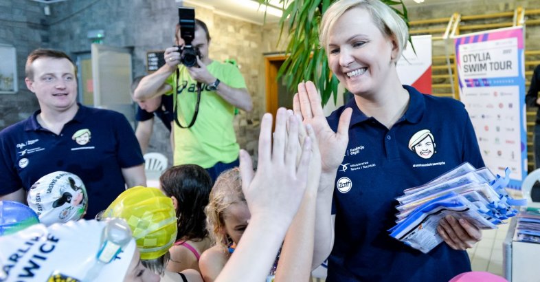 zdjęcie: Otylia Swim Tour w tym roku w czterech miastach! Już za 10 dni pierwsze treningi / fot. nadesłane