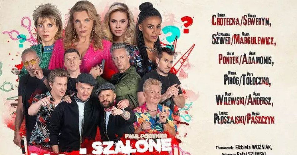 zdjęcie: Szalone nożyczki - czyli kto zabił / kupbilecik24.pl / Szalone nożyczki - czyli kto zabił