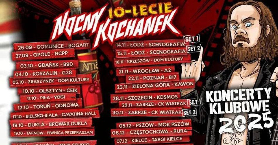 zdjęcie: 10-lecie Nocny Kochanek / kupbilecik24.pl / 10-lecie | Nocny Kochanek