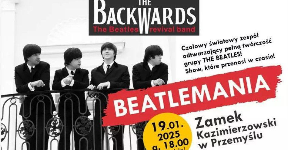 zdjęcie: Beatlemania - The Backwards / kupbilecik24.pl / Beatlemania - The Backwards