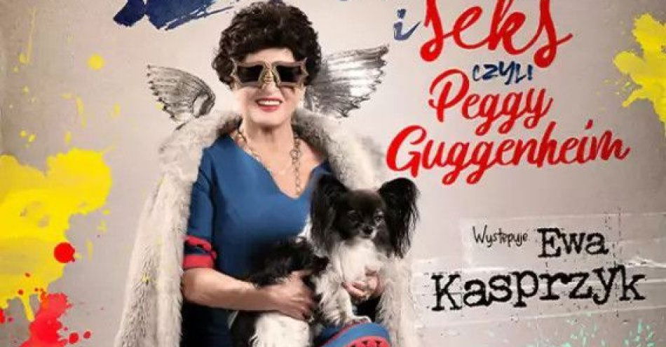 zdjęcie: Sztuka i seks, czyli Peggy Guggenheim - monodram Ewy Kasprzyk / kupbilecik24.pl / Sztuka i seks, czyli Peggy Guggenheim - monodram Ewy Kasprzyk