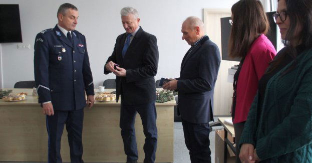 Mikołajkowe spotkanie w inowrocławskiej komendzie