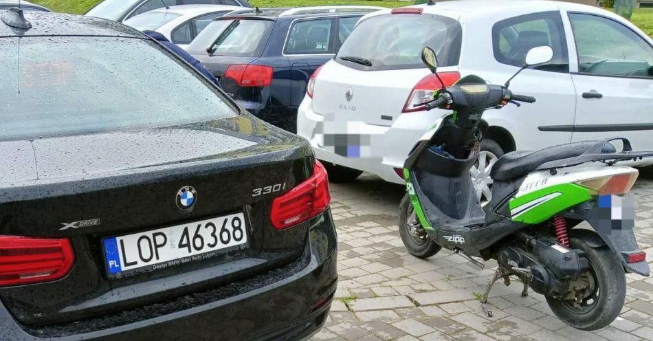 zdjęcie: 17-letni motorowerzysta odpowie za szereg wykroczeń / fot. KPP Opole Lubelskie