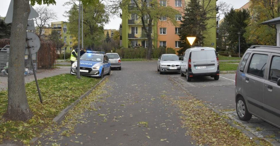 zdjęcie: Potrącenie rowerzysty na skrzyżowaniu / fot. KMP Zamość