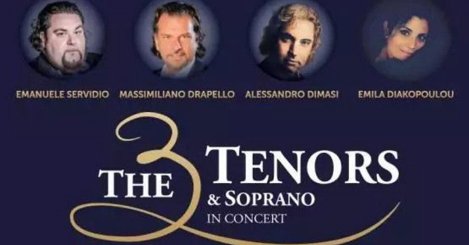 zdjęcie: The 3 Tenors & Soprano - Włoska Gala Operowa / kupbilecik24.pl / The 3 Tenors & Soprano - Włoska Gala Operowa