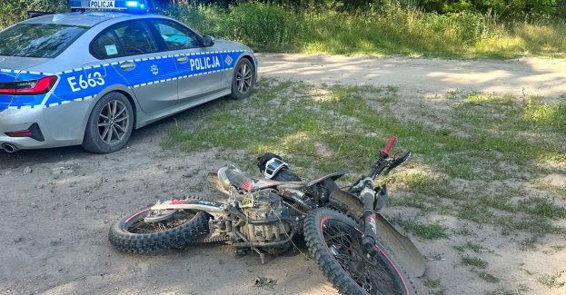 Jechał motocyklem po alkoholu - niebezpieczna ucieczka przerwana przez policjantów