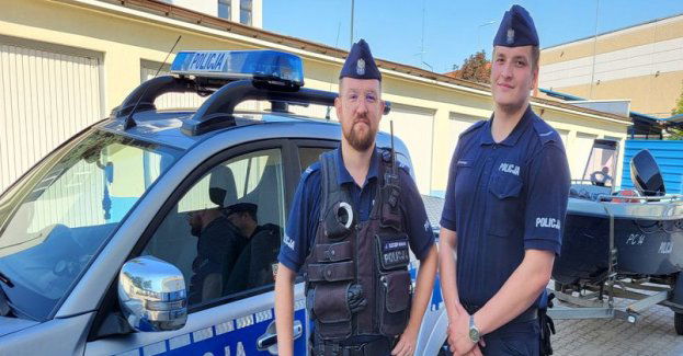 Policjanci uratowali starszego mężczyznę