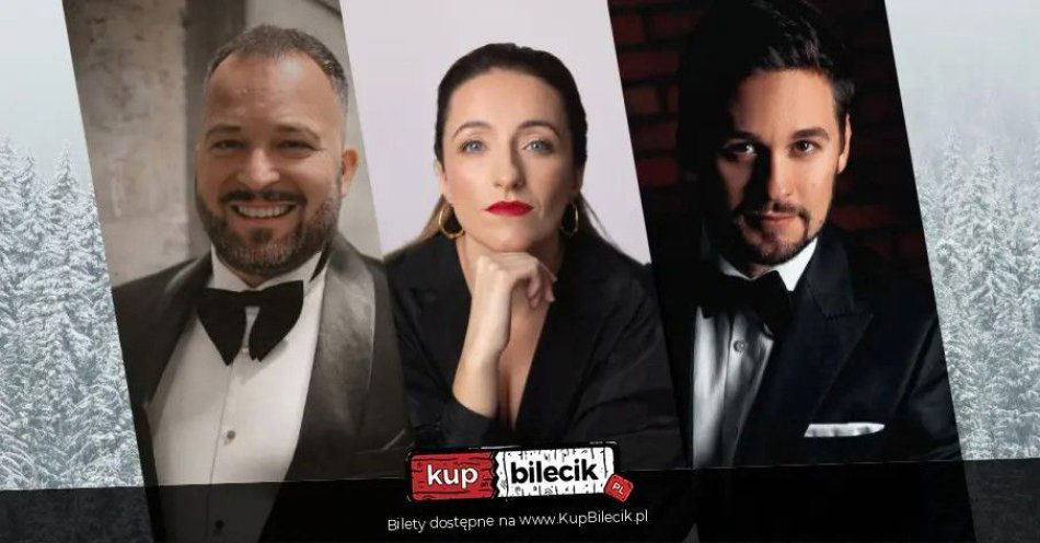 zdjęcie: Magia Świąt w muzyce - Edyta Krzemień, Damian Aleksander i Jacek Szwaj w Nie Teatrze / kupbilecik24.pl / Magia Świąt w muzyce - Edyta Krzemień, Damian Aleksander i Jacek Szwaj w Nie Teatrze