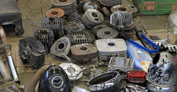 Zatrzymany podczas demontażu auta