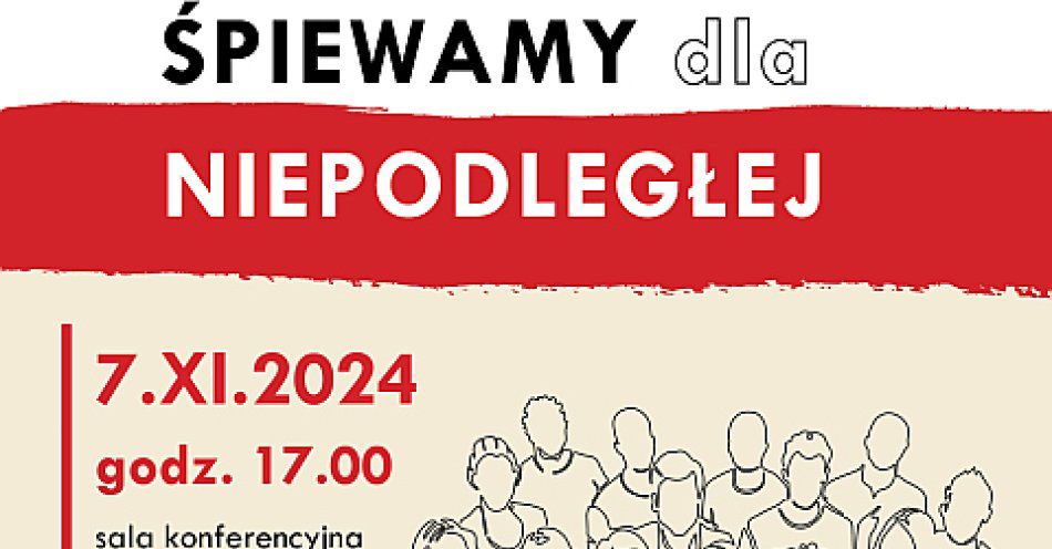 zdjęcie: Śpiewamy dla Niepodległej / fot. nadesłane