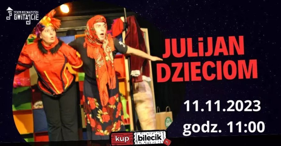 zdjęcie: Teatr Rozmaitości Gwitajcie / kupbilecik24.pl / Teatr Rozmaitości Gwitajcie