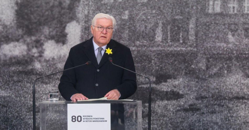 zdjęcie: Chylę czoła przed odważnymi bojownikami getta i proszę o przebaczenie / fot. PAP