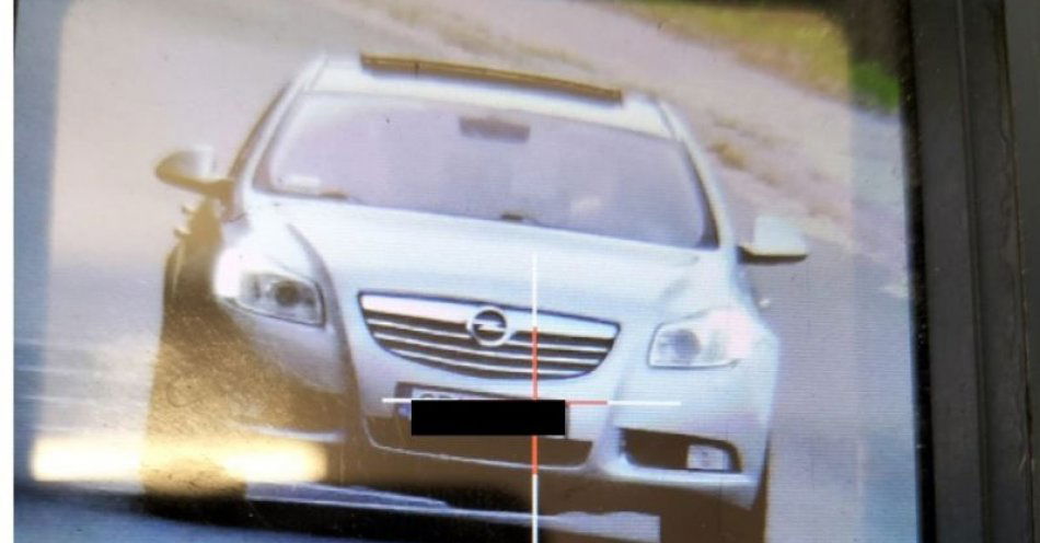 zdjęcie: Policjanci namierzyli pirata drogowego i zatrzymali mu prawo jazdy / fot. KPP w Rypinie