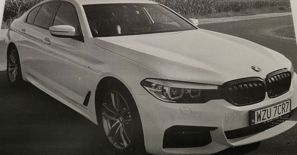 zdjęcie: Skradziono białe BMW 520d w Będzyminie Policja prosi o pomoc / fot. KPP w Żurominie
