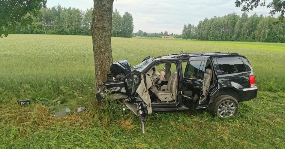zdjęcie: Tragiczny wypadek w Jackowie Górnym / fot. KPP w Wyszkowie