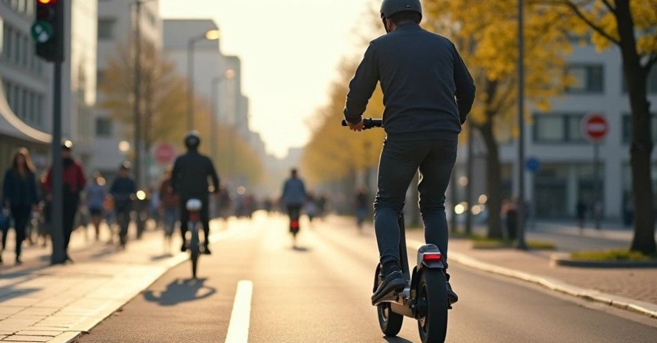 zdjęcie: Jak bezpiecznie korzystać z hulajnogi elektrycznej / TM/ przykładowa ilustracja