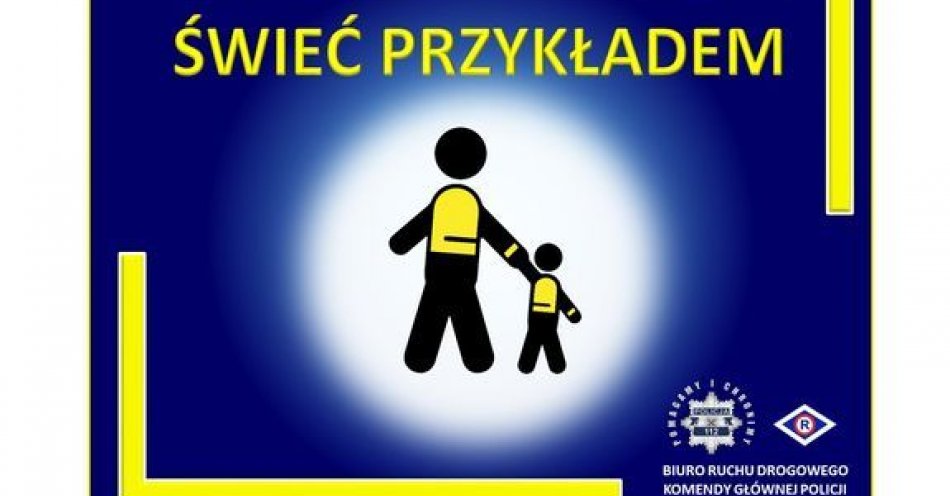 zdjęcie: Daj się zauważyć na drodze. Noś odblask przez cały rok! / fot. KPP w Grójcu