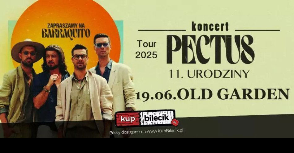 zdjęcie: Koncert PECTUS - 11 urodziny Old Garden / kupbilecik24.pl / Koncert PECTUS - 11 urodziny Old Garden