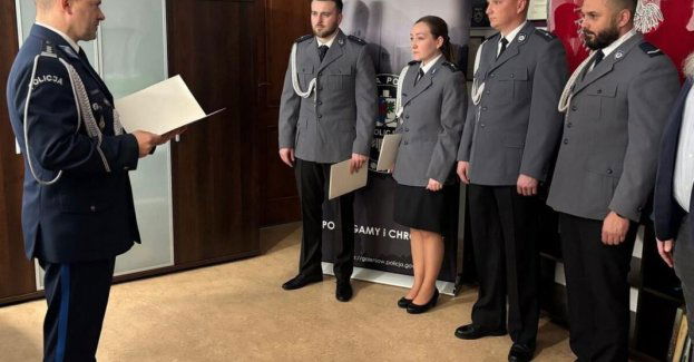 Policjanci z Goleniowa awansowani na wyższe stopnie