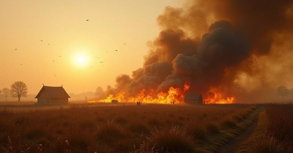 zdjęcie: Wypalanie traw grozi więzieniem i wysokimi karami / TM/ przykładowa ilustracja