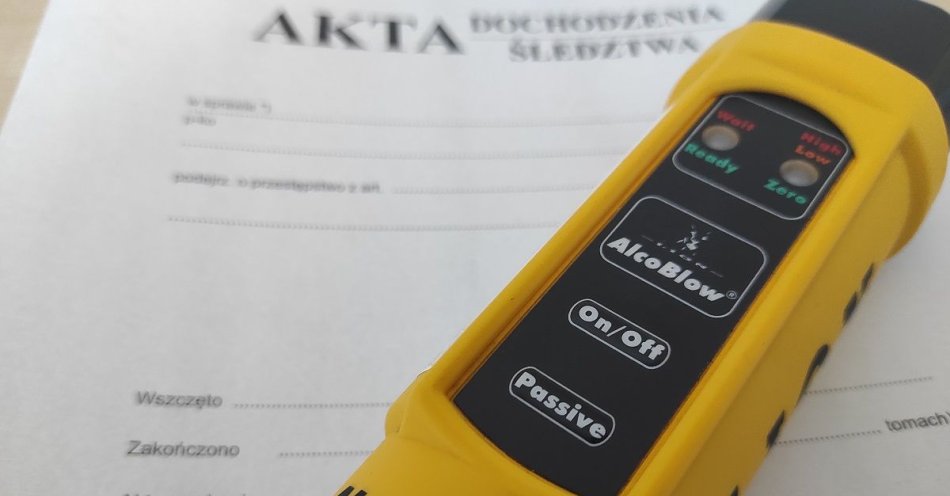 zdjęcie: Kierował motorowerem z ponad 2 promilami alkoholu w organizmie / fot. KPP w Tucholi