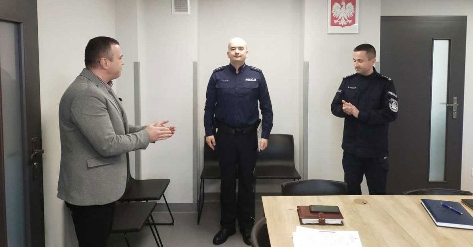 zdjęcie: Nowy kierownik w strukturach kryminalnych turkowskiej Policji / fot. KPP Turek